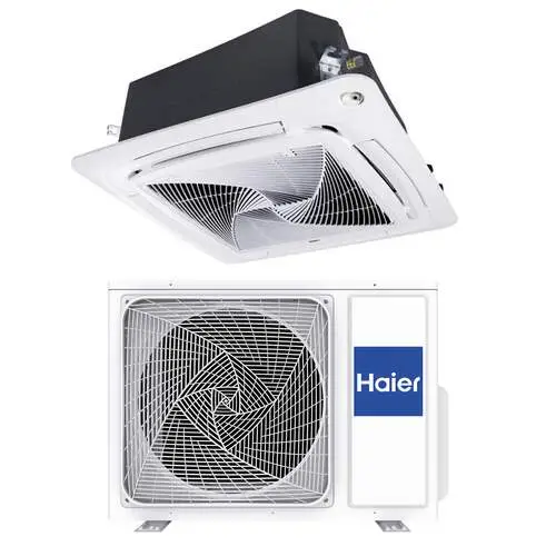 Haier Roundway Cassette plafond binnen + buitenunit 7,1 kW R32 (incl. Wifi) (excl. uitblaaspaneel)